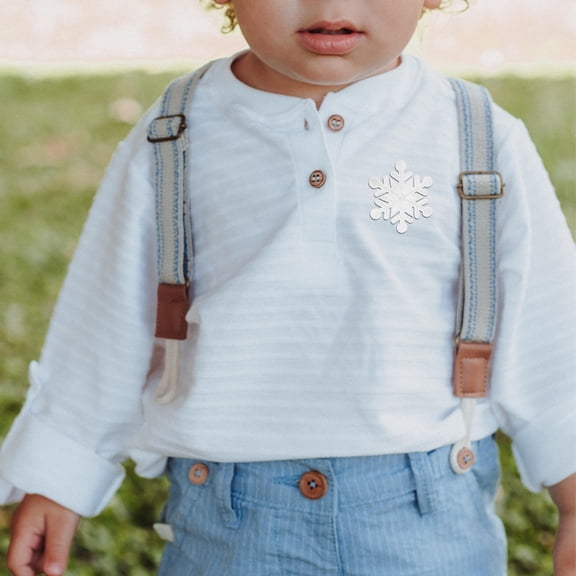 SOPOTUTU Applique Patches White Cloth 10Pcs 2.6X2.6X0.4In