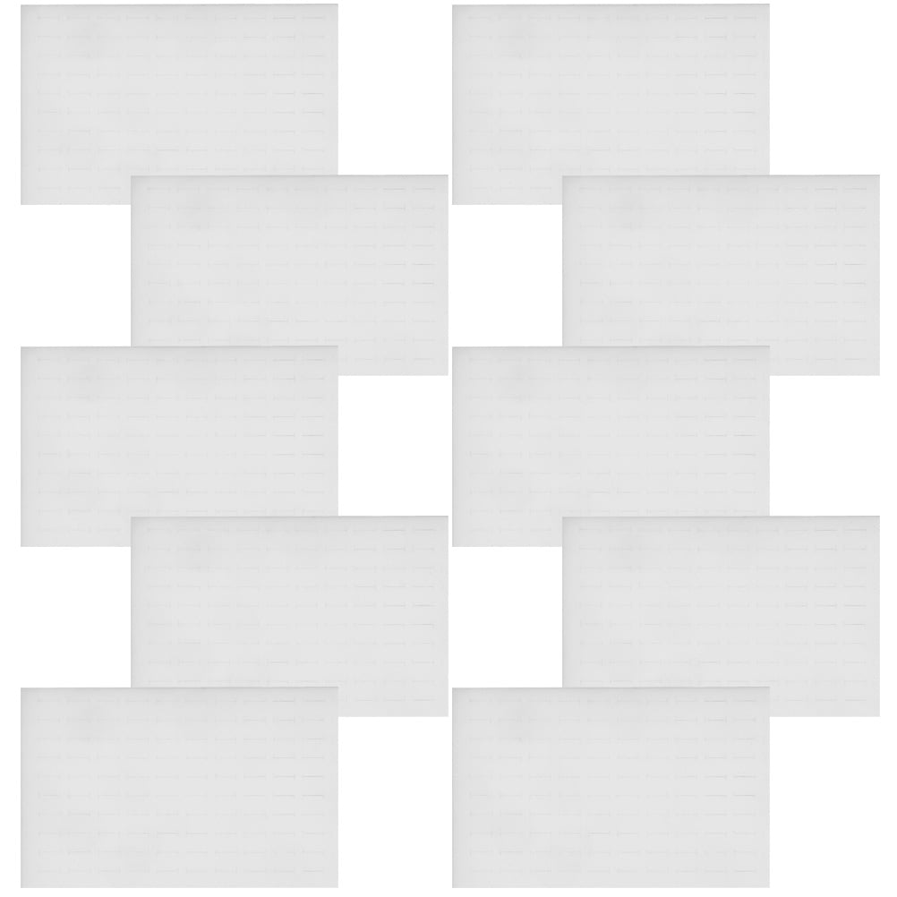 SOPOTUTU 10Pcs Jewelry Box Cushion Insert Pads for Rings White 11X7.1X0 ...