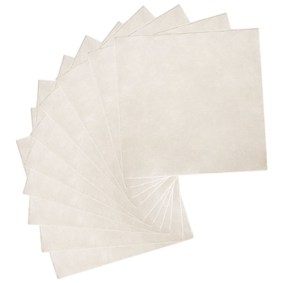 SOPOTUTU 10Pcs Reusable Cheese Cloths for Straining and Baking 50X50CM Beige Cotton