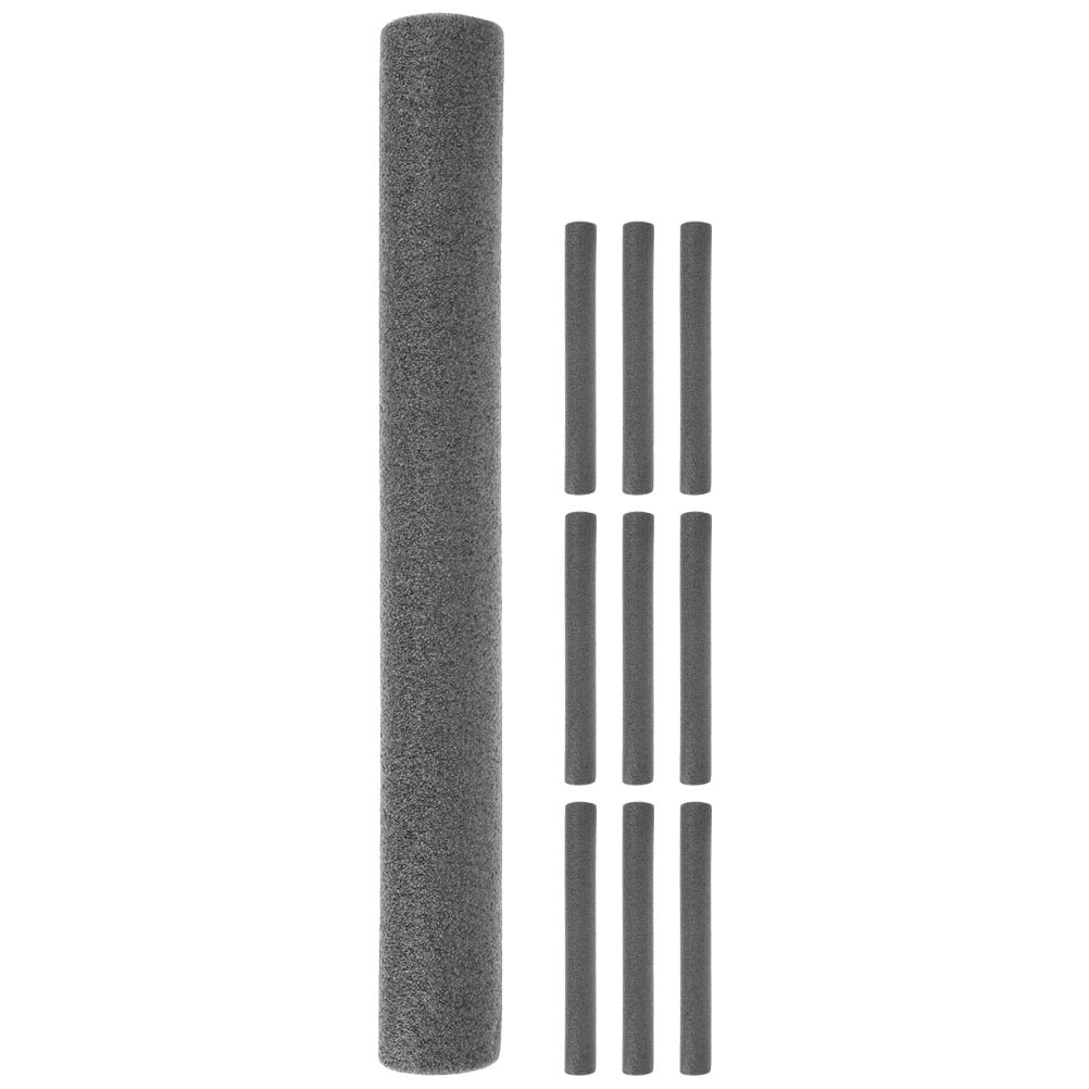 SOPOTUTU 10Set Trampoline Foam Cover Tubes Black PE Foam Padding for ...