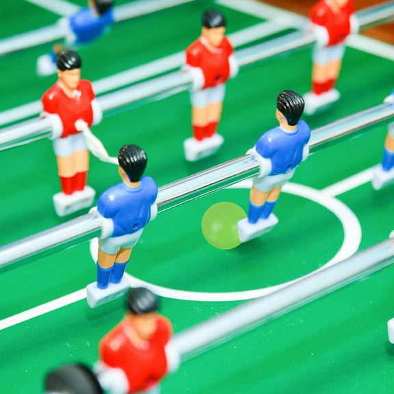 SOPOTUTU 12Pcs Tabletop Football Soccer Balls in Football Game Use for Fan Gear