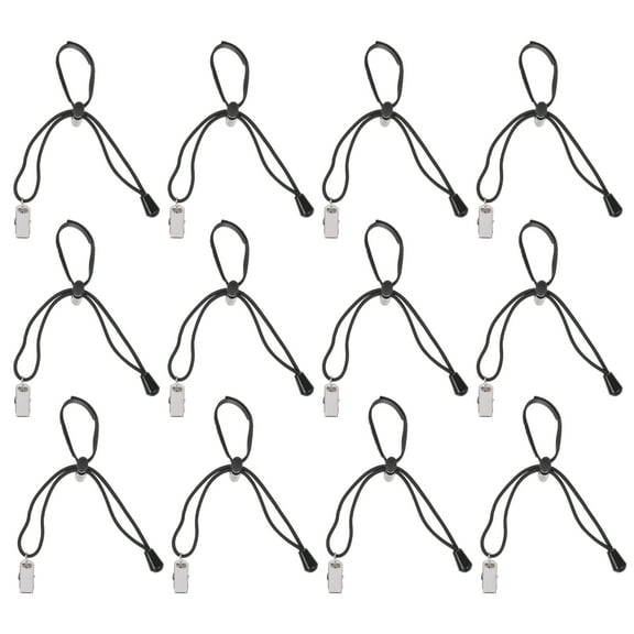 SOPOTUTU 12Pcs Utility Backdrop Clamps Strong Adjustable Nylon Clips for Studio Use
