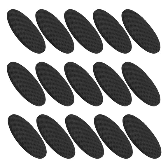 SOPOTUTU 15-Piece Black EVA Pool Table Leg Leveling Shims for Billiard Tables and Home Use