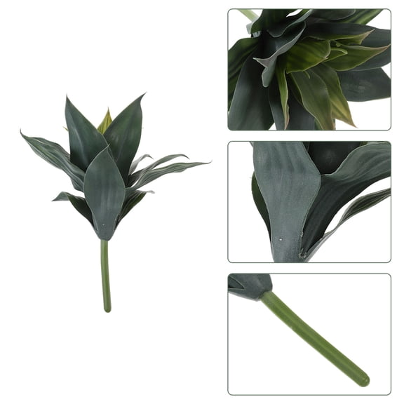 SOPOTUTU Plastic Artificial Fake Succulent Plant for Window Sill and Dining Room Decoration