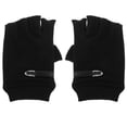 thumbnail image 1 of SOPOTUTU 1Pair Soft Warm Half Finger Gloves Black Touchscreen Gloves for Winter Running Cycling Work, 1 of 8