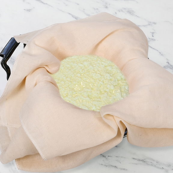 SOPOTUTU Beige Cotton Cheesecloth Filter Cloth for Cooking, Baking, Straining - 1 Piece Multipurpose Kitchen Cloth