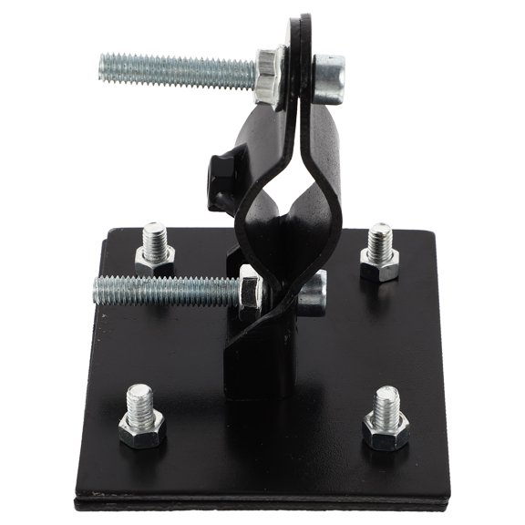 SOPOTUTU 1Pc Front Basket Fixed Bracket Black Sturdy Bike Front Box Supporting Rack