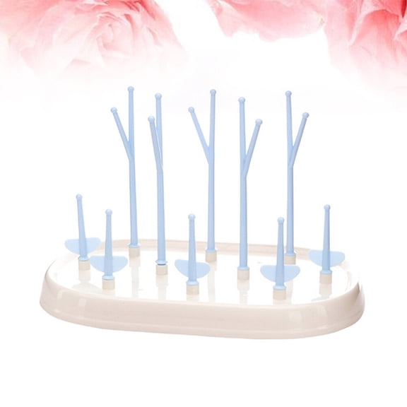 SOPOTUTU Milk Bottle Drain Rack Baby Bottle Drying Rack Plastic 1Pcs