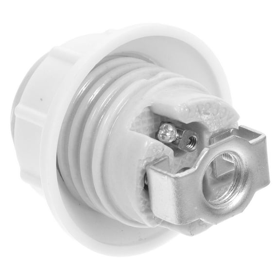 SOPOTUTU 1Set E14 Full Thread Light Socket for Ceiling Fans and Chandeliers in Modern Style Easy to Install