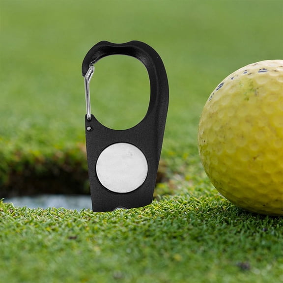 SOPOTUTU Golfing Divot Tool Divot Repair Black Stainless Steel 1Pcs