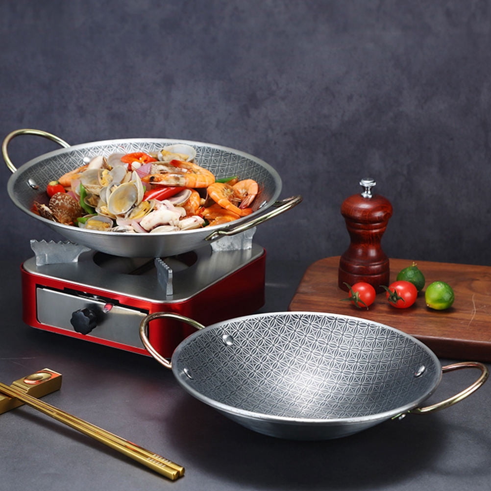 SOPOTUTU Stainless Steel Cookware Pan, Multi-Purpose Kitchen Pan for ...