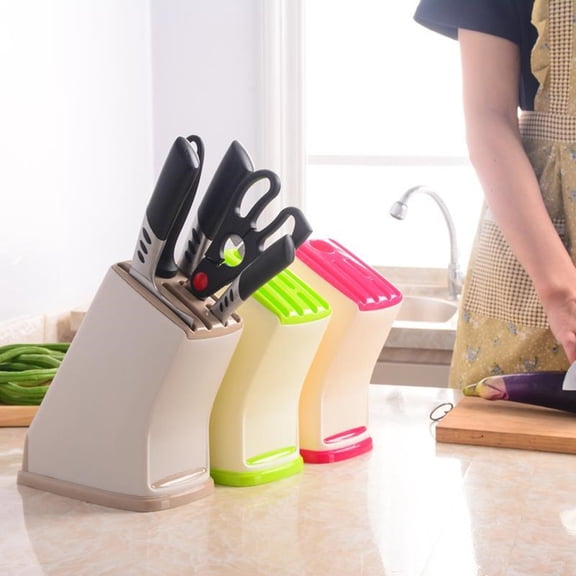 SOPOTUTU Plastic Cutlery Stand and Storage Rack for Coffee Accessories, 1 Set Organizer for Kitchen and Dining