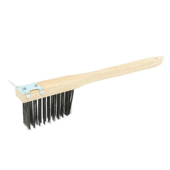 SOPOTUTU 1Set Pizza Stone Cleaning Tool with Rectangular Handle for Ash Removal