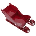 thumbnail image 1 of SOPOTUTU Red Plastic Sleigh Ornament Christmas Tree Hanging Decoration Desktop Party Decor, 1 of 8
