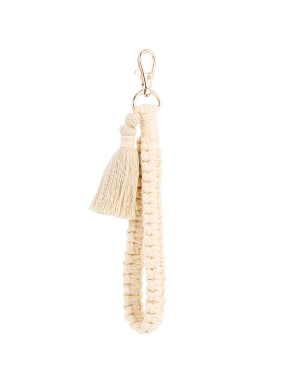 Short Braided Lanyard Woven Keychain Lanyard 1Set