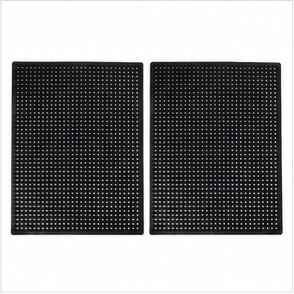SOPOTUTU 2-Pack Livestock Scratch Pads, Rubber Itch Relief Panels, Cattle and Goats