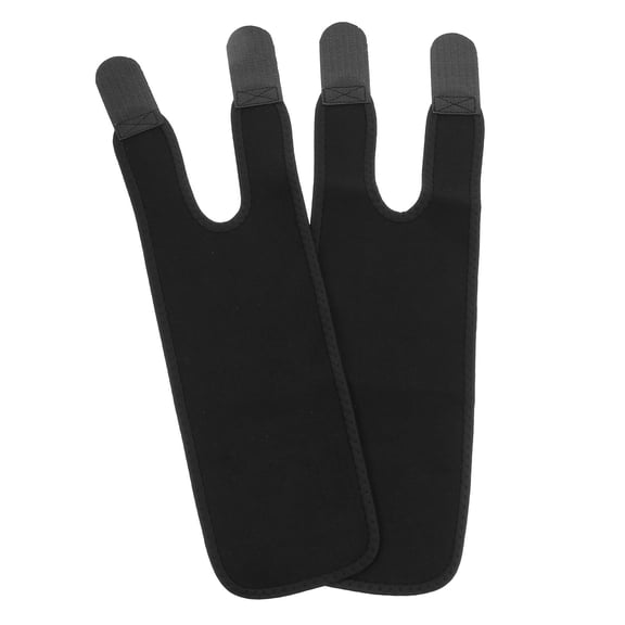 SOPOTUTU Arm Workout Equipment Arm Bands Black Rubber 2Set
