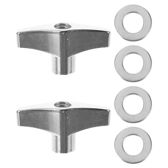 SOPOTUTU 1 Set Metal Nuts Hand Fastener Replacement Hardware Parts for Repairs and Assembly