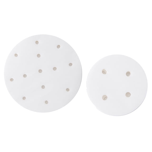 SOPOTUTU Household Steamer Mat Perforated Paper for Baking Bbq Silicone Oil and Food Steaming