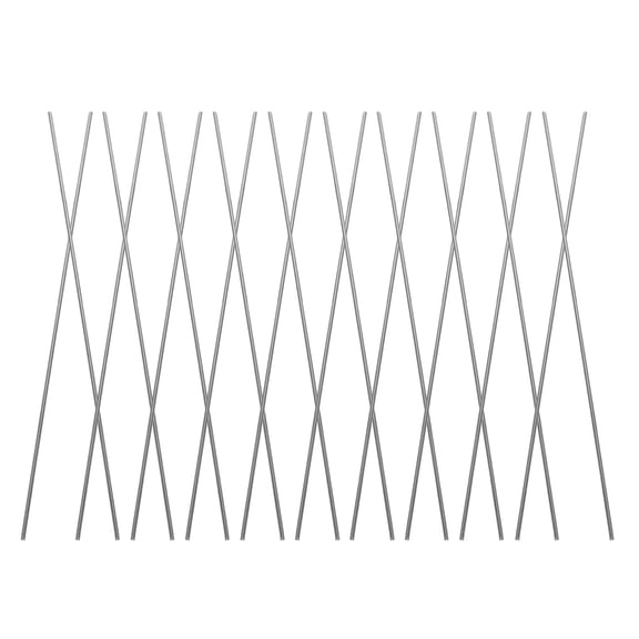 SOPOTUTU 20Pcs Knitting Accessories Stainless Steel Blocking Board Pegs for Crafting Projects