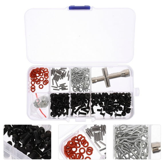SOPOTUTU complete rc kit Universal RC Screw Kit Iron 1 Set