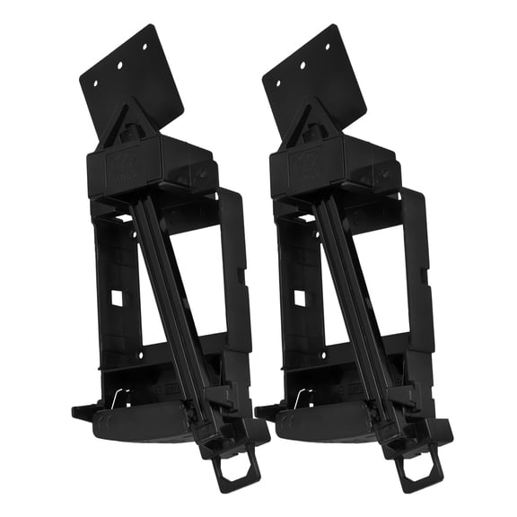 SOPOTUTU Wall Clock Components Black Plastic 2Pcs