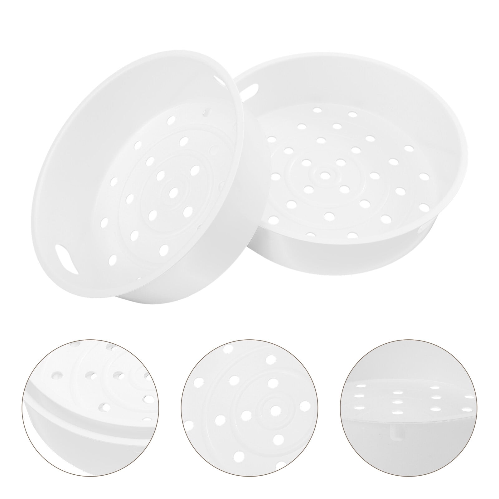 Dim Sum Container Poly SOPOTUTU 2Pcs Dim Sum Tray Plastic Steamer Containers Families ...