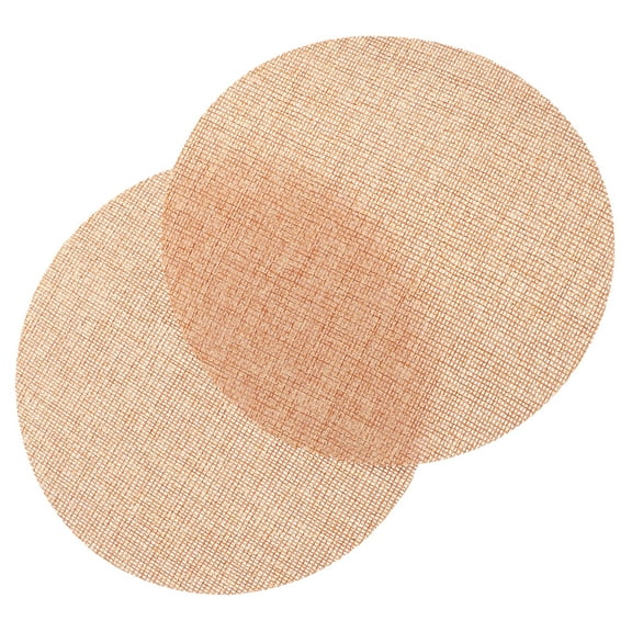 SOPOTUTU 2Pcs Light Diffuser Cloth Lamp Shade Diffusers Light Brown Simple Lampshade