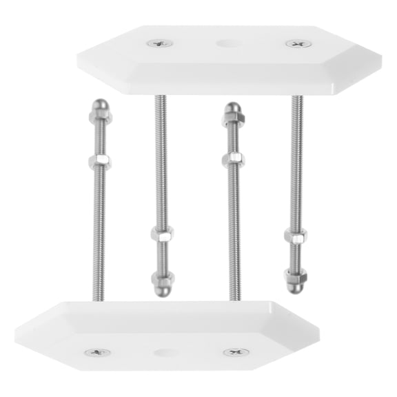 SOPOTUTU Skateboard Wall Hangers Skateboard Wall Rack Acrylic 2pcs