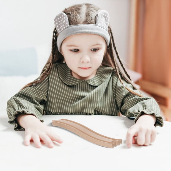 SOPOTUTU train track set parts Curved Track Wood 2Pcs