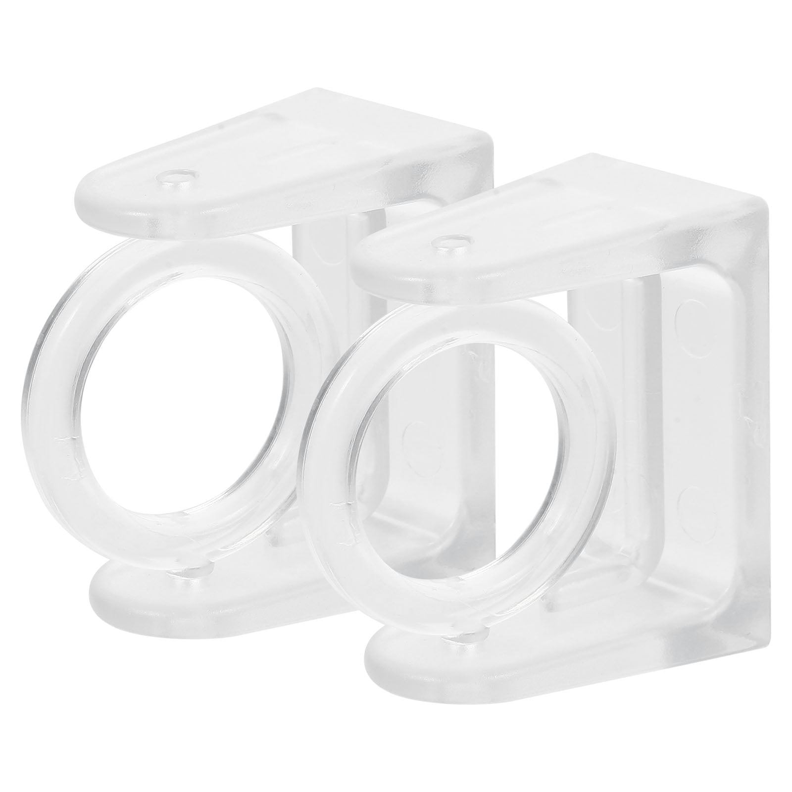 Richboom Support De Rangement En Acrylique Pour Tasse à Café Et Couvercle, 2 Compartiments, Transparent