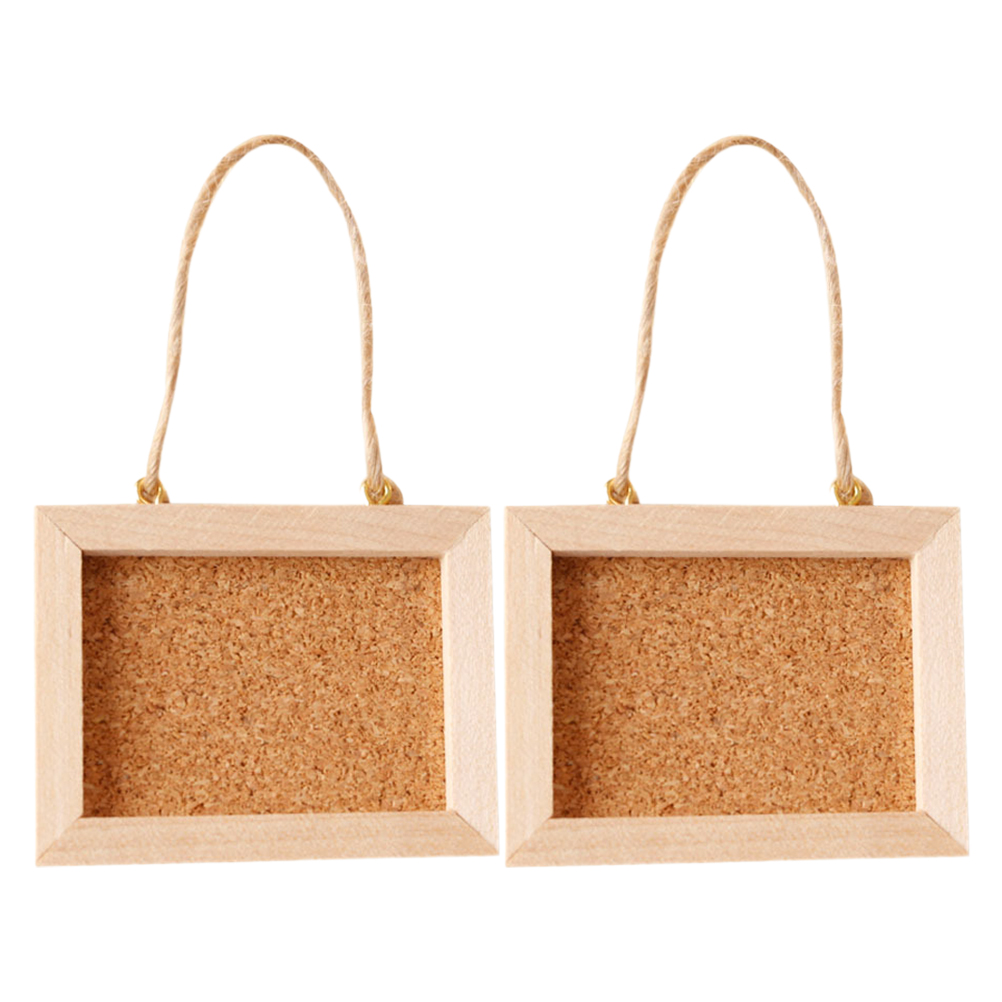 SOPOTUTU 2Pcs Wooden Mini Frames Photo Display for Crafters and ...