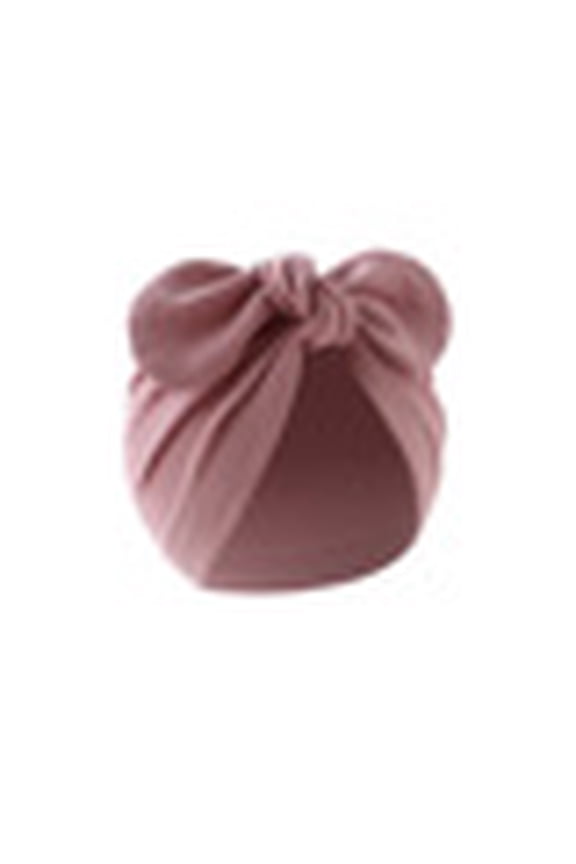 2pcs Baby Headwrap Knotted Design Cotton White Multifunctional Design For Newborns And Outdoor Occasions