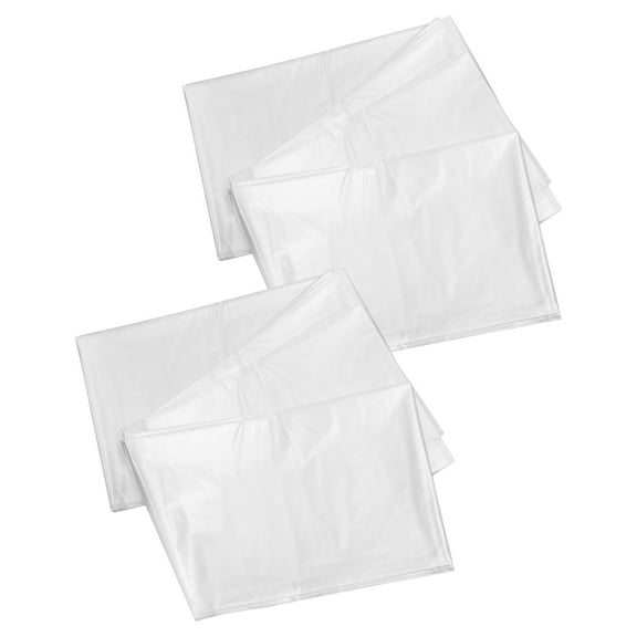 SOPOTUTU 2Pcs Thickened Mattress Storage Bag Dirt Proof Mattress Wrapping Bag White for Bedroom