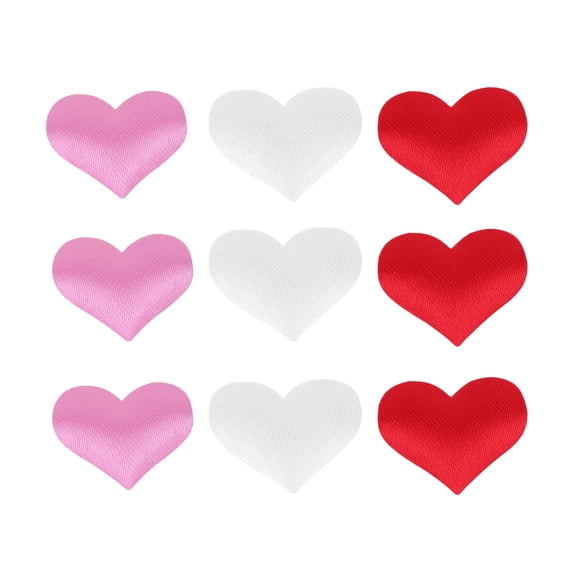 SOPOTUTU 300Pcs Wedding Sponge Heart Confetti in Assorted Colors Made of Sponge and Cloth
