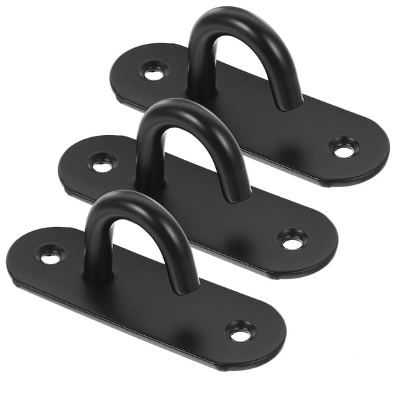 SOPOTUTU 3Pcs Sturdy Wall Hook Stainless Steel Anchor for Resistance Bands Punch Bags and Swings