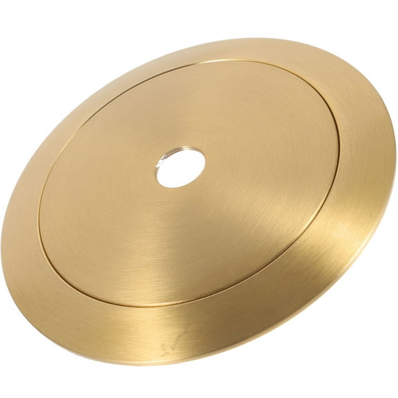 SOPOTUTU 3Piece Kit Copper Golden Round Light Socket Ring for Easy Installation 1Set