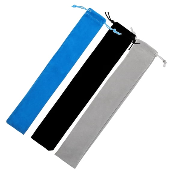 SOPOTUTU Portable Recorder Storage Bag with Drawstring Closure for Instruments 3Pcs