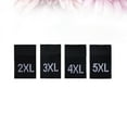 thumbnail image 1 of SOPOTUTU 400Pcs Folded Clothing Size Labels Black Sew-In Tags for Apparel Sewing and Garment Accessories, 1 of 8