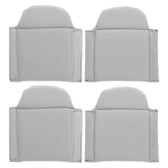 SOPOTUTU 4Pcs Adjustable Grey Camera Bag Organizer Inserts for Lens Safety