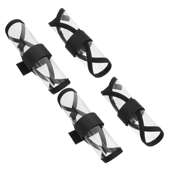 SOPOTUTU 4Pcs Round Fishing Lure Wraps Bait Keeper Hook Protection Covers for Fresh Bait