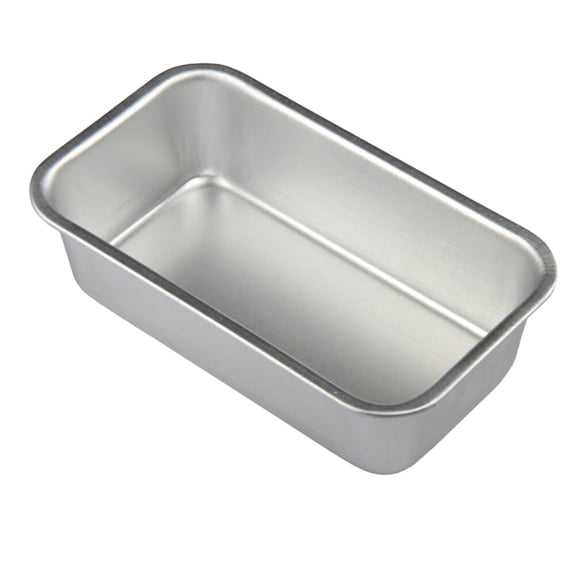 SOPOTUTU Bread Baking Tray Silver Easy Clean Home Baking 4Pcs