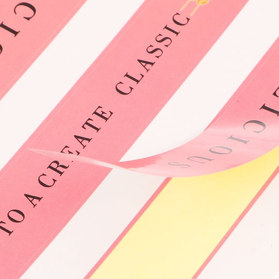 50PCS Pastry Seal Stickers for Cake Box Packaging, Tamper-Evident Labels, Baking and Beverage Wrapping Packaging Seals
