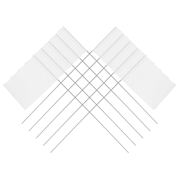 SOPOTUTU Garden Flag Sprinkler System Marking White 50Pcs