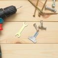 thumbnail image 1 of SOPOTUTU Mannequin Fixing Hardware Stabilizer Screws White Plastic and Iron for Home 5Pcs, 1 of 8