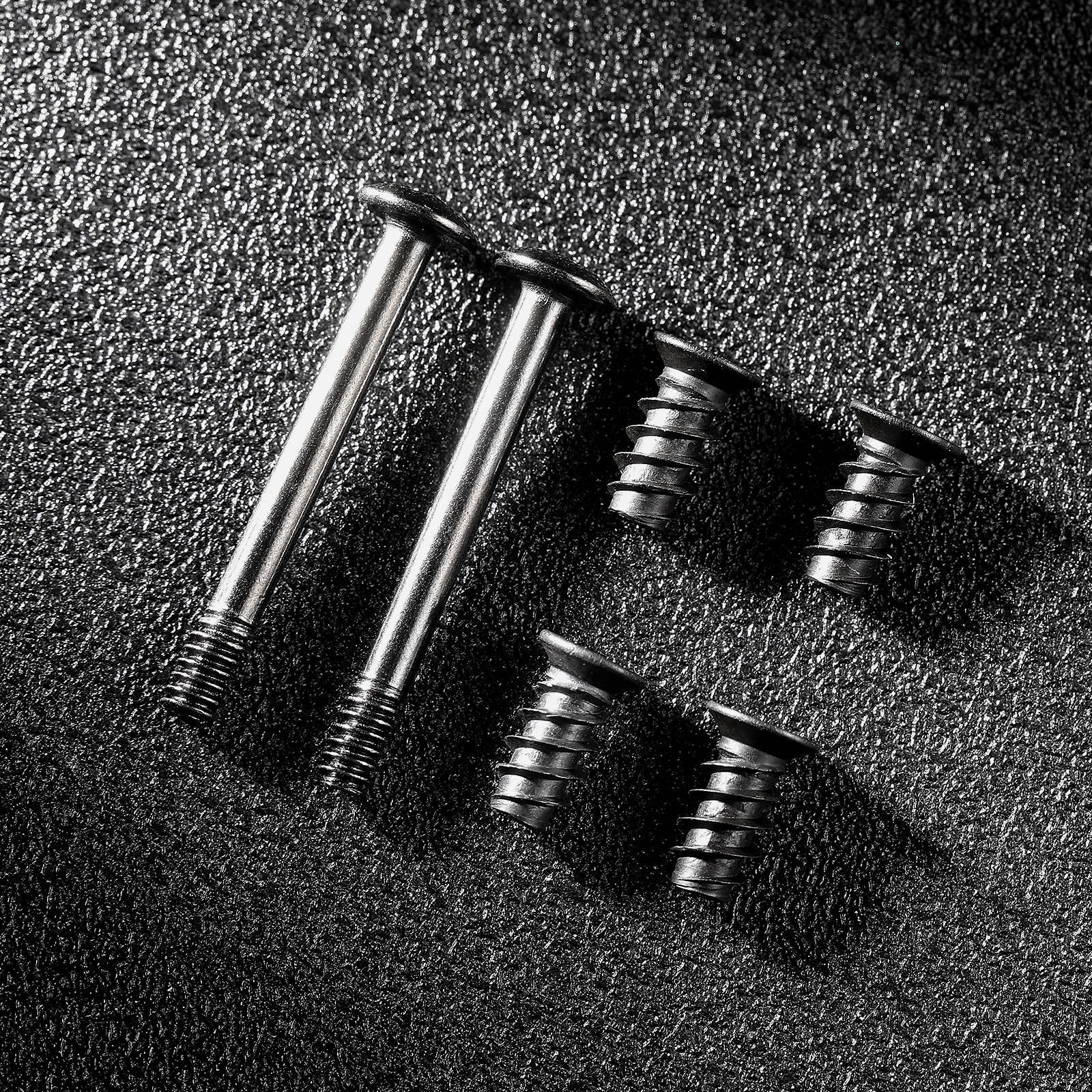 SOPOTUTU Cooling Fans Radiator Screws Metal Black for PC Cases and Fan ...