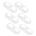SOPOTUTU Durable Silicone Eyeball Mold, White, for Versatile DIY, 6Pcs ...