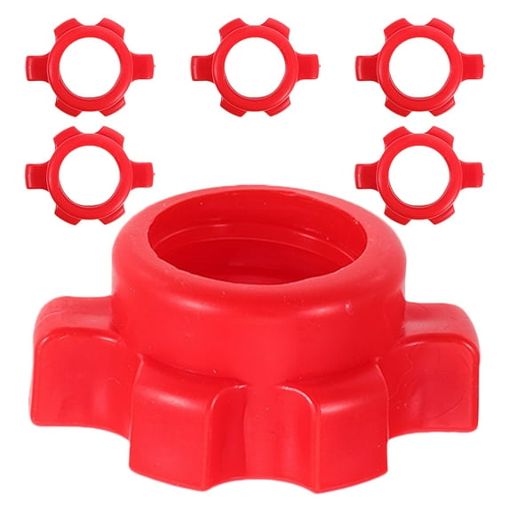 SOPOTUTU Dumbbell Nut Red 6Pcs