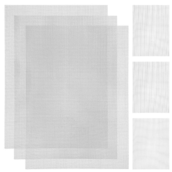 SOPOTUTU 6Pcs Screen Mesh for Ventilation 304 Stainless Steel 11.8x8.3x0.03In