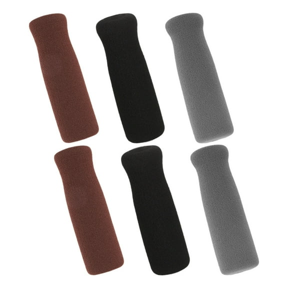 SOPOTUTU Cane Grip Handle Replacement Walking Cane Handle Wraps Supple Material 6Pcs 4.3X1.4X1.4In